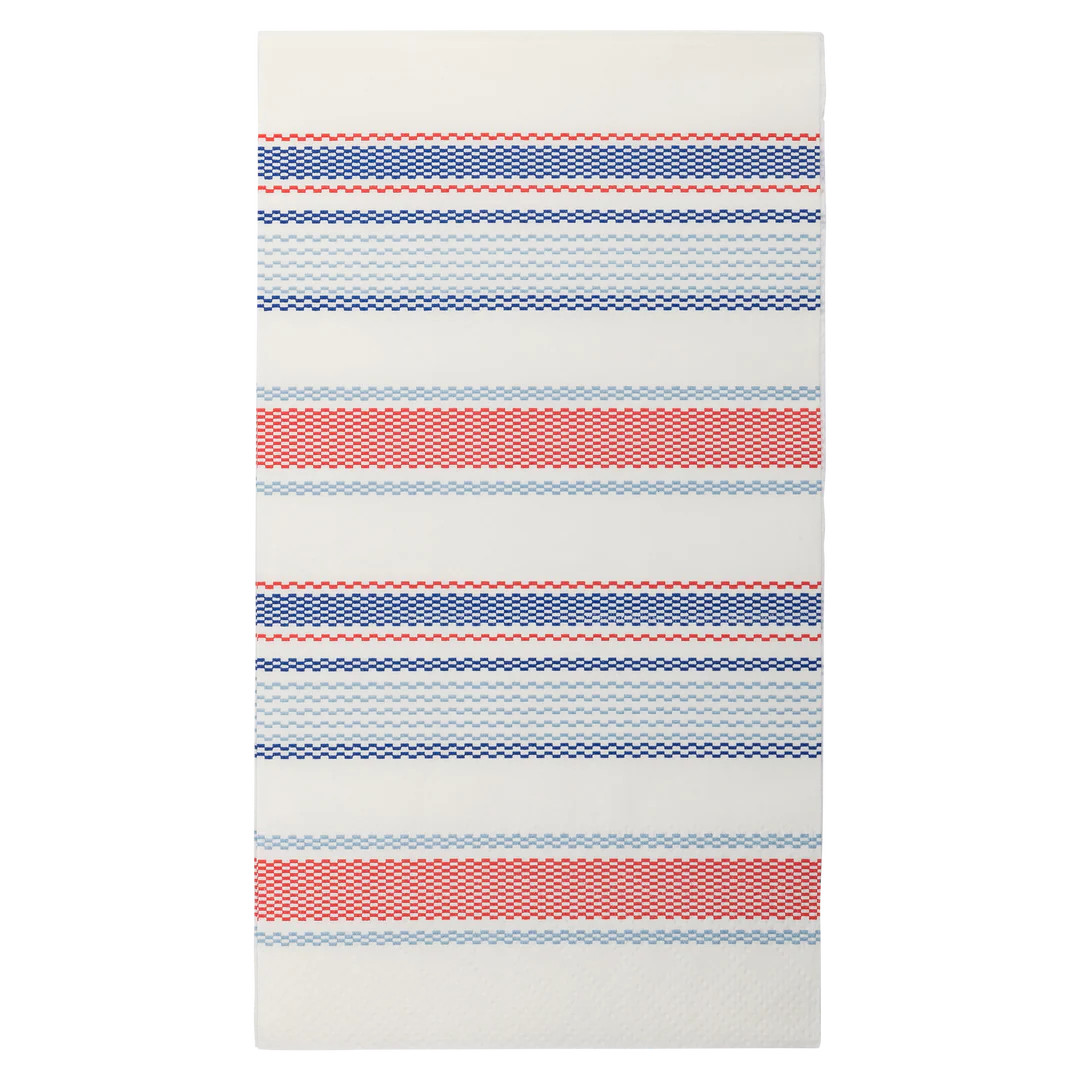 Patriotic Stripe Paper Guest Napkin | My Mind's Eye