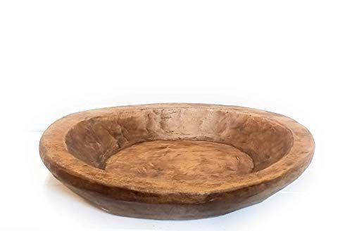 Round Wooden Bowl Dough Bowl- The Ponderosa | Amazon (US)