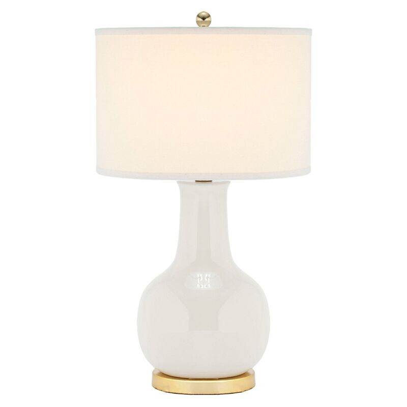 Evelyn Table Lamp, Talc | One Kings Lane