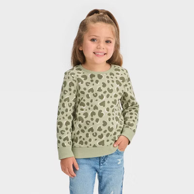 Toddler Girls' Fleece Sweatshirt - Cat & Jack™ | Target