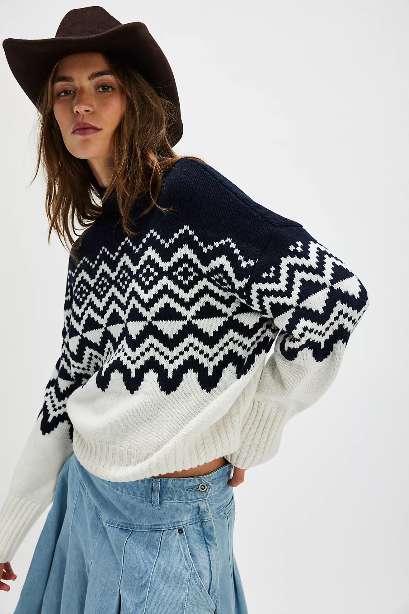 Barbour Gwyn Sweater | Free People (Global - UK&FR Excluded)