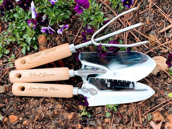 3 pc. Personalized Gardening Tools Customized Garden Set | Etsy | Etsy (CAD)
