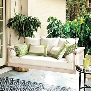 Sunday Porch Swing with Cushions | Ballard Designs, Inc.