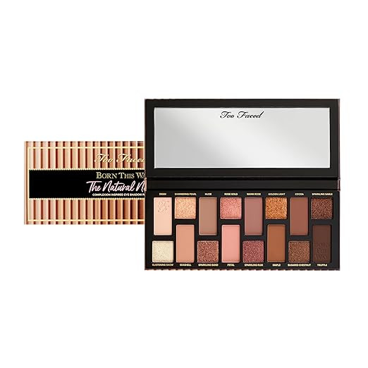 Too Faced Born This Way The Natural Nudes Eye Shadow Palette | High Pigment + Shimmer, 0.42 Ounce | Amazon (US)