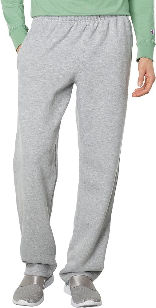Champion Powerblend Fleece, Open Bottom Sweatpants for Men (Reg. Or Big & Tall) | Amazon (US)