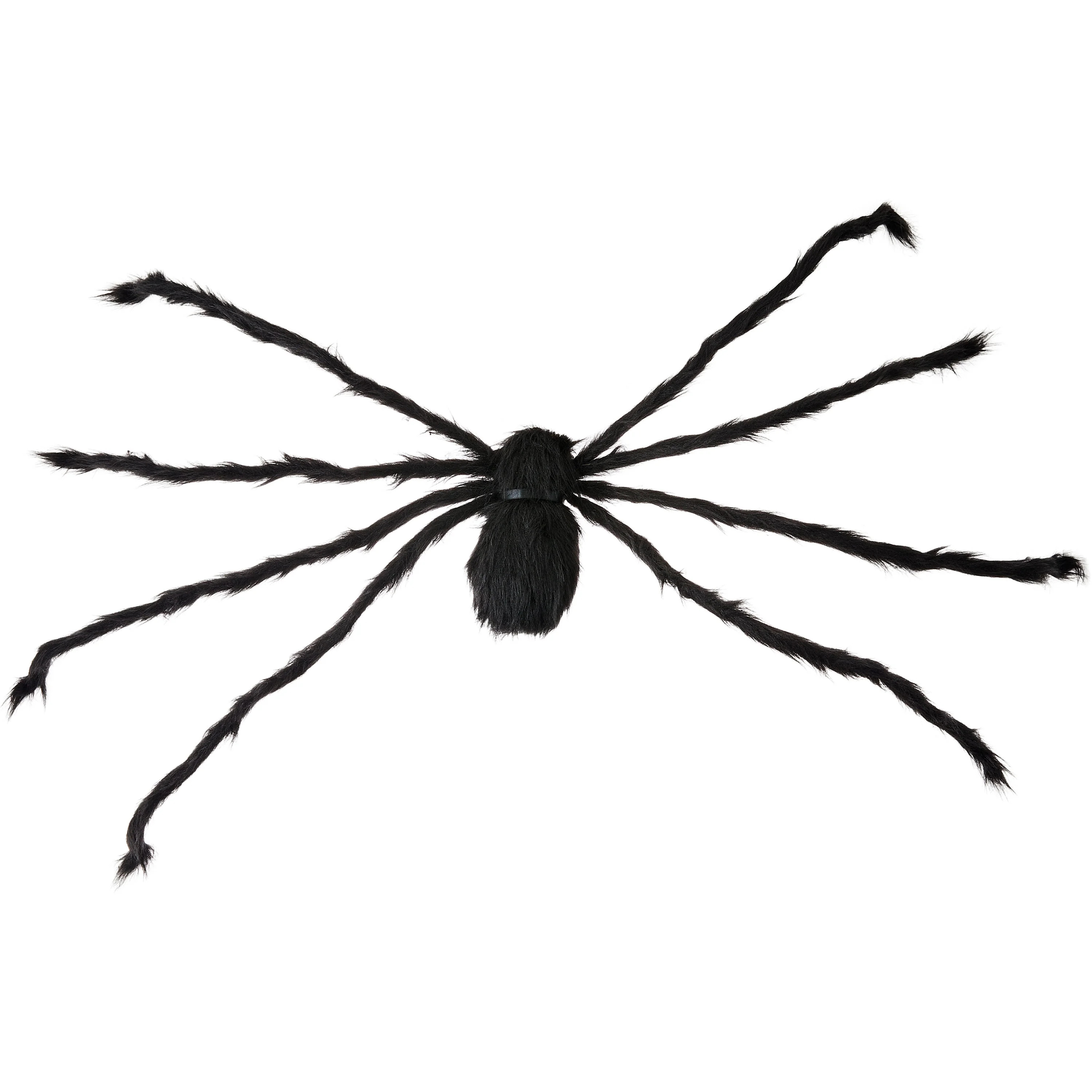Black Hairy Spider, 50", Halloween by Way To Celebrate | Walmart (US)
