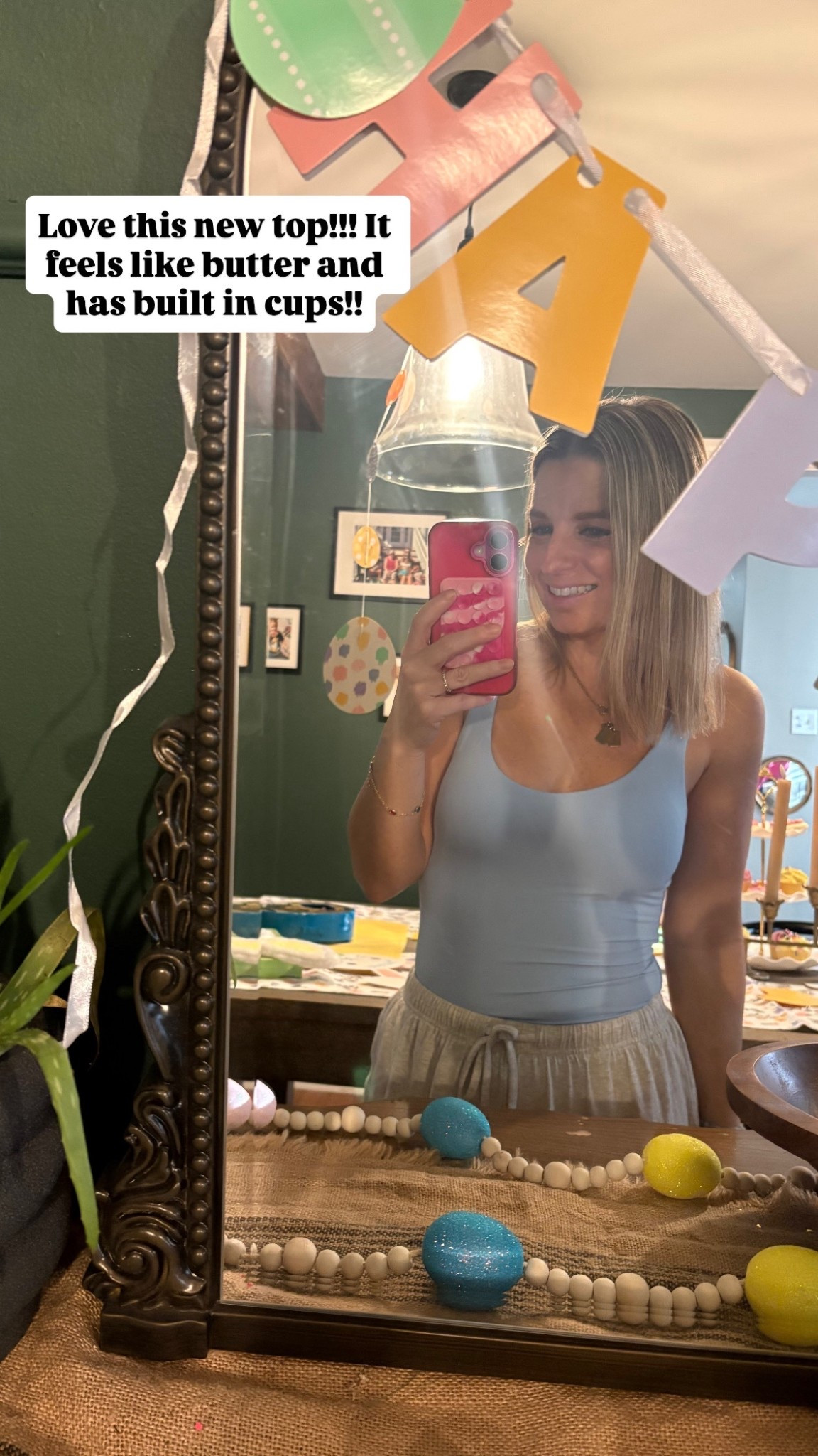 The cutest softest butter like top with built in cups!! Bra free spring and summer option that feels amazing! 

#LTKPetite #LTKootd #LTKSaleAlert