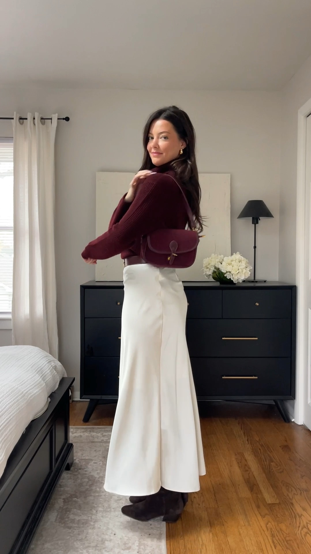 Thanksgiving Outfits: day one of five! Wearing a size small in the sweater and XS in the skirt, I’m 5’7”!

#LTKCyberWeek #LTKSeasonal #LTKHoliday