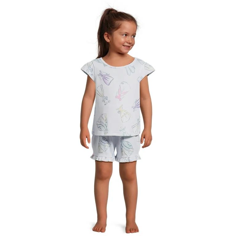 Character Toddler Girl Pajama Set, 2-Piece, Sizes 12M-5T | Walmart (US)