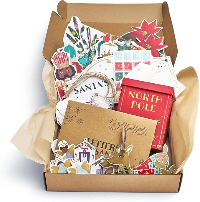 Make it Festive Christmas Decor Kit for Indoor Kids Playhouse - Playhouse Decor by Make It Cute | Amazon (US)
