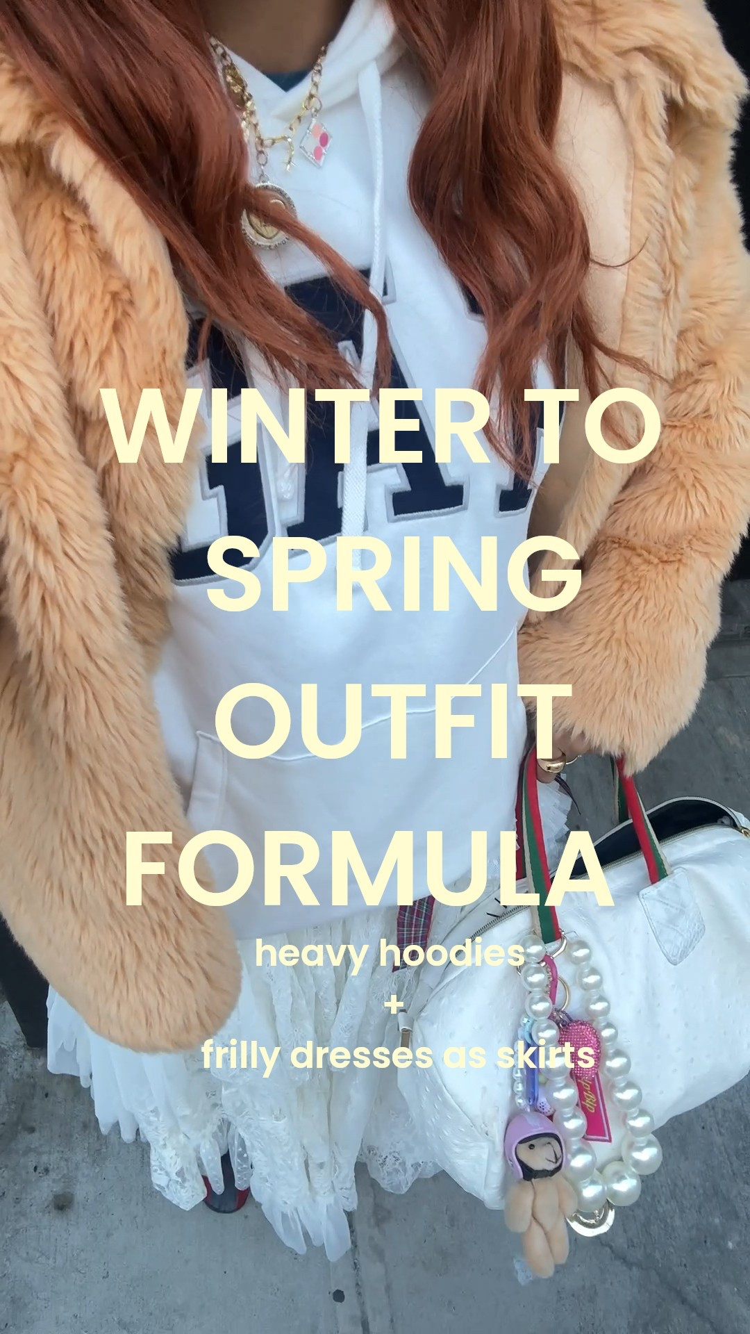 your WINTER TO SPRING Syle guide is HERE! 
meet of my favorite fit formulas for transition seasonal style whether it’s winter to spring or summer to fall 
HEAVY HOODIES + FRILLY DRESSES AS SKIRTS! I know you’re itching to bring out that ruffle trim maxi dress 🤭 until it’s warm to go coat free try this layered look while the snow melts and let me know what outfits you come up with! 


Winter to spring style, transition season outfit, spring outfit, spring dresses, frilly dress, ruffle dress 

#LTKootd #LTKSpringSale #LTKSeasonal