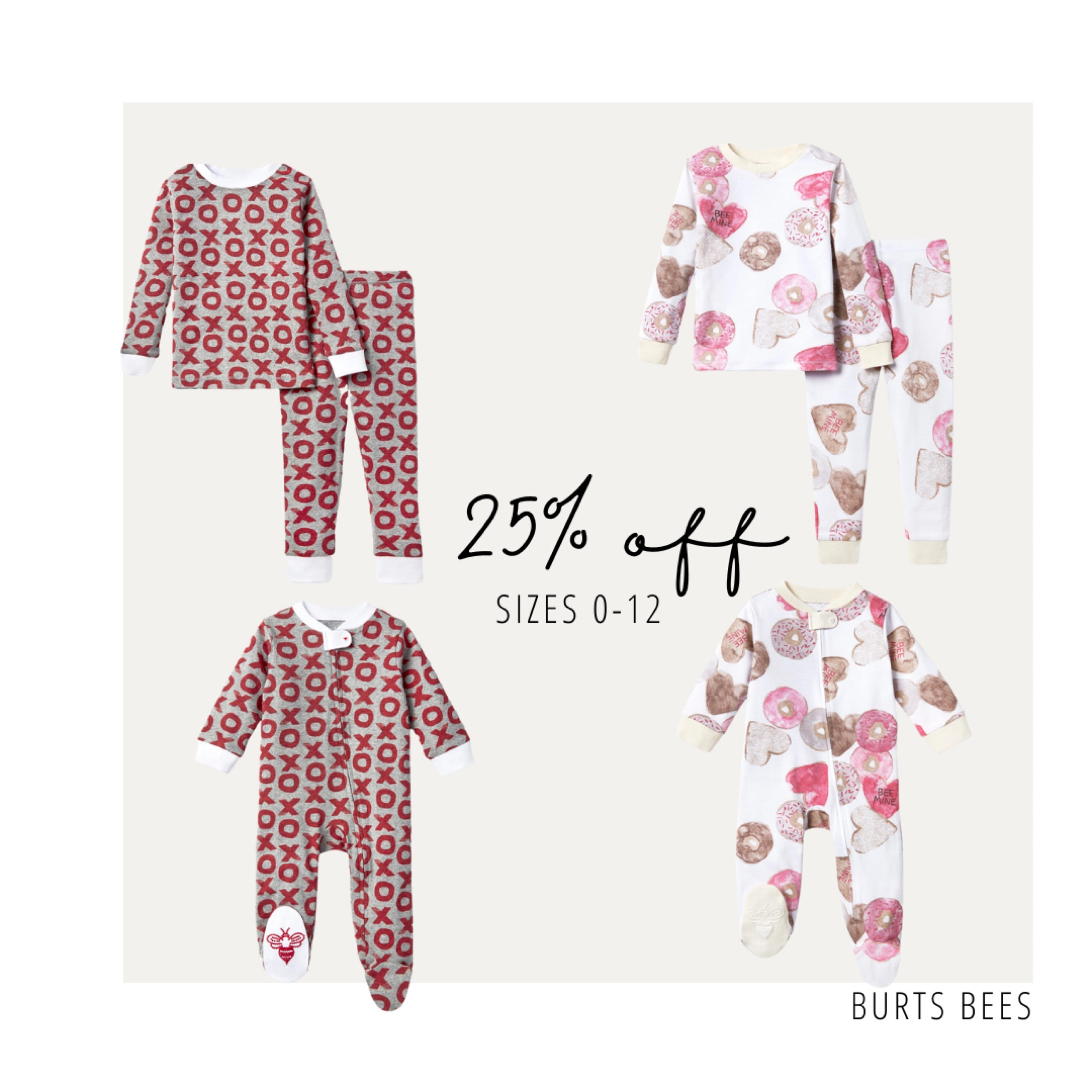 Valentine's Day family pajamas! Burt’s bees from newborn to size 12!

#LTKSeasonal #LTKkids #LTKbaby