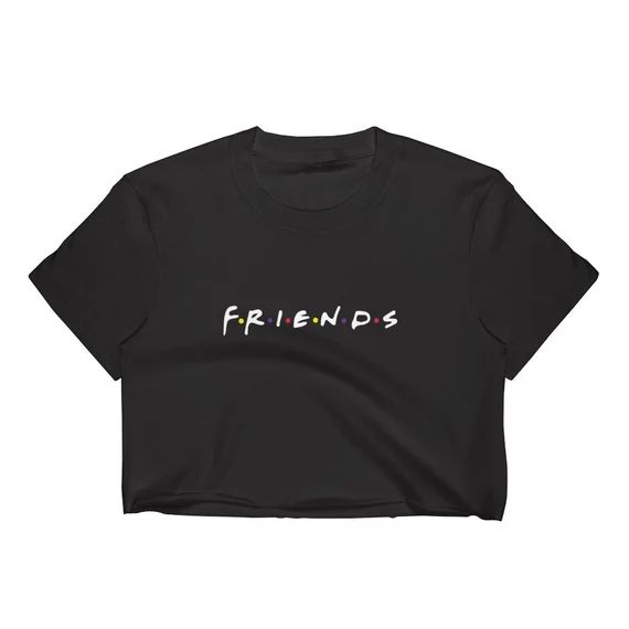 Friends Logo Crop Top T-Shirt | Etsy (US)
