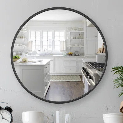 Avikal Aluminum Accent Mirror Latitude Run® | Wayfair North America