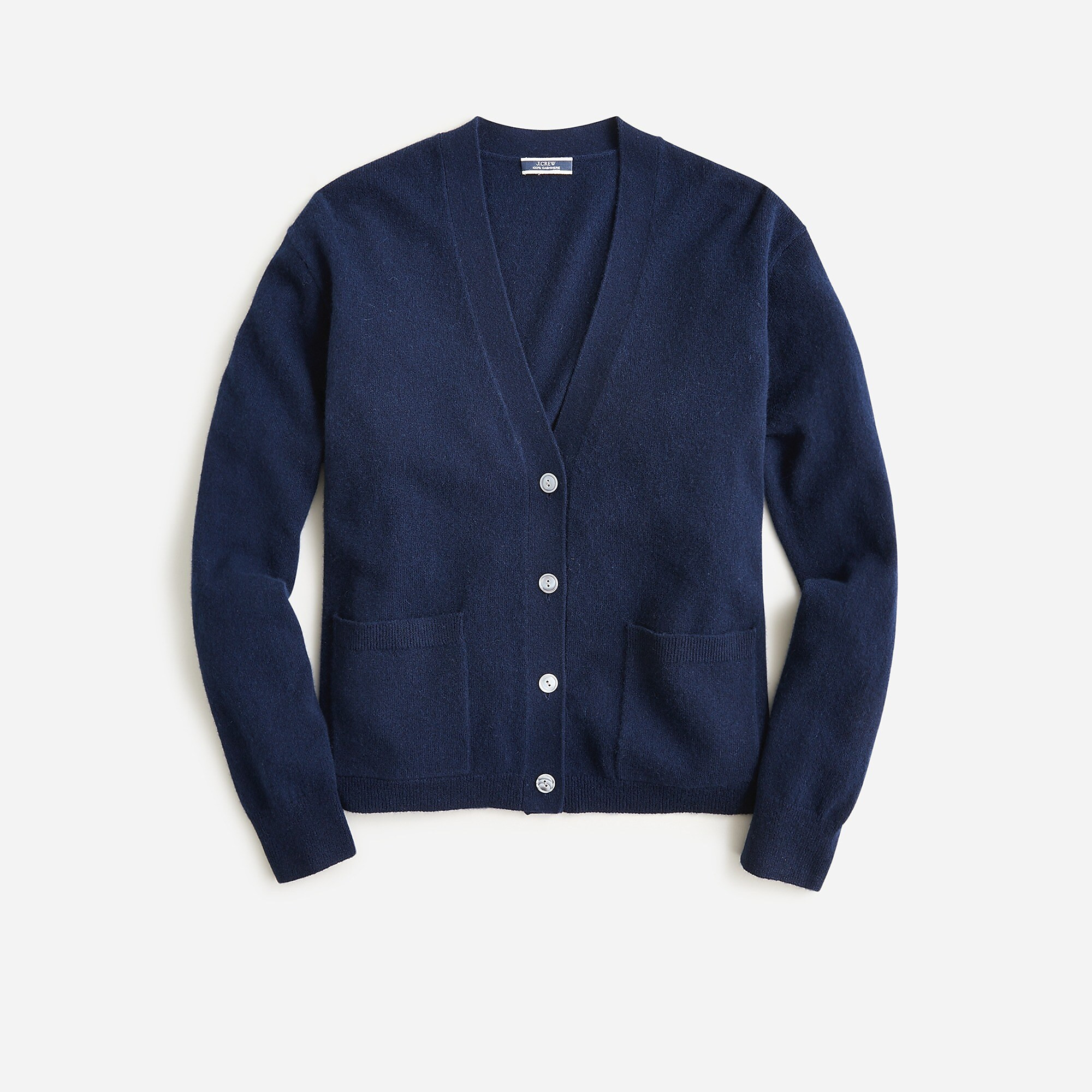 Cashmere patch-pocket cardigan sweater | J. Crew US