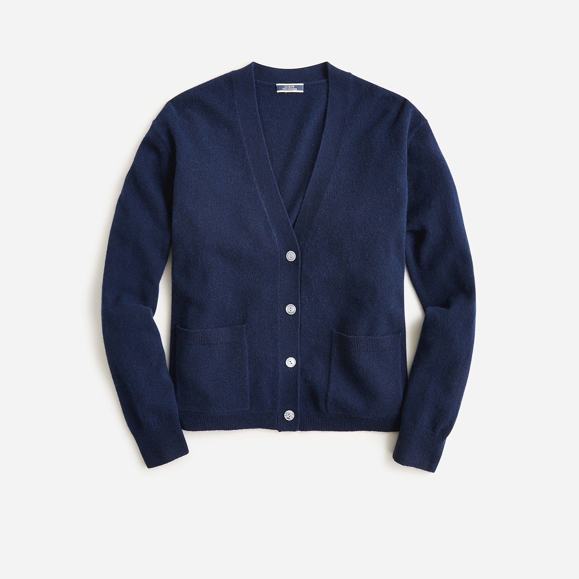 Cashmere patch-pocket cardigan sweater | J.Crew US