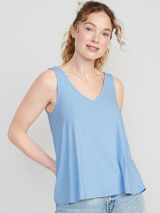 Sleeveless Luxe Swing T-Shirt for Women | Old Navy (US)