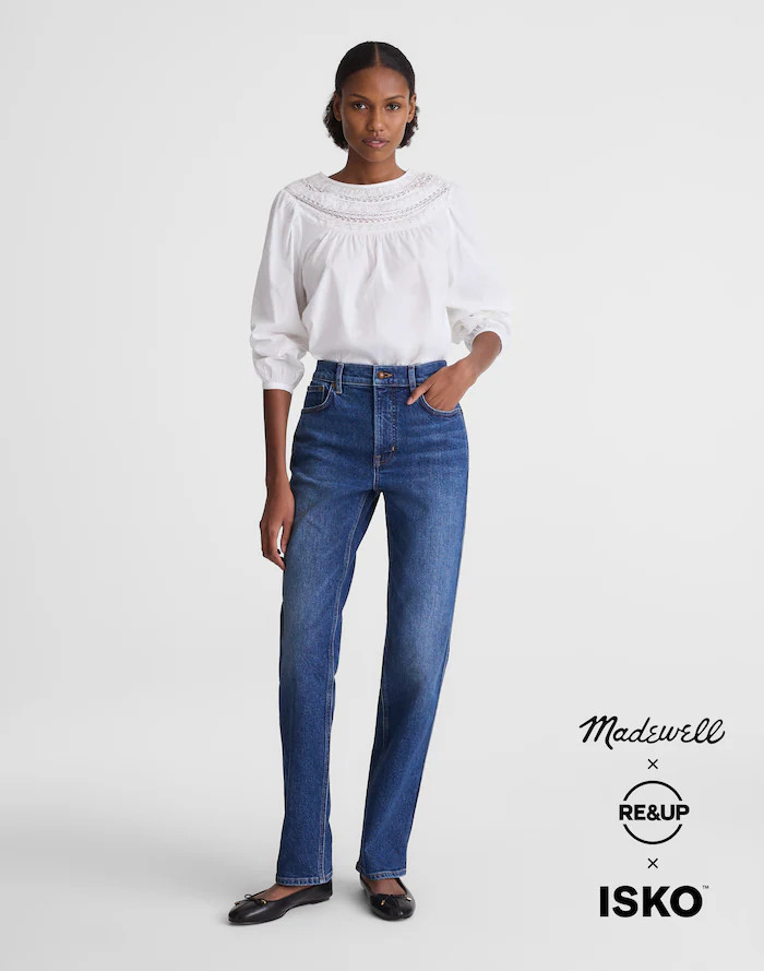 Circular Longline Straight Jean | Madewell