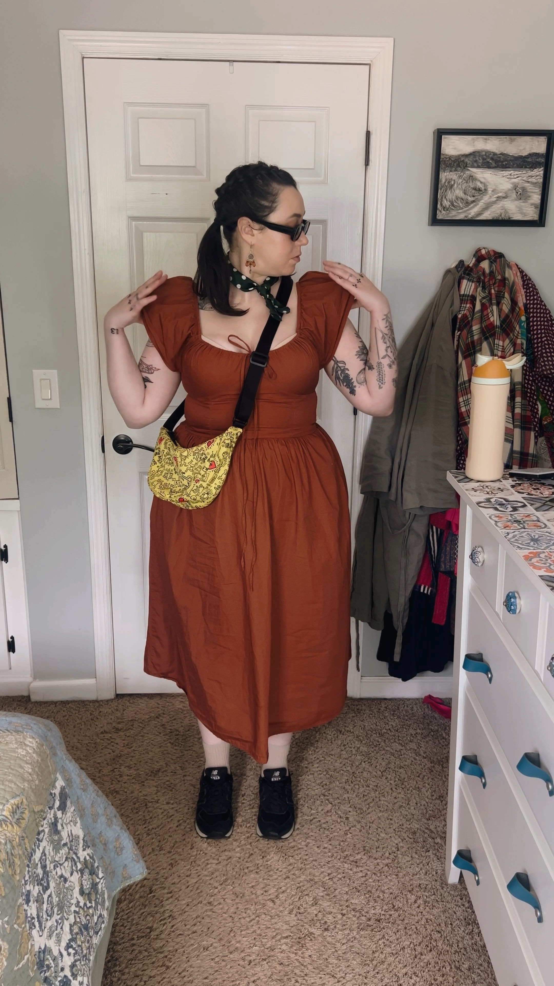 Date night dinner casual night out midsized dress outfit #fashioninspo #dressoutfits #gap 

#LTKMidsize #LTKSeasonal #LTKVideo