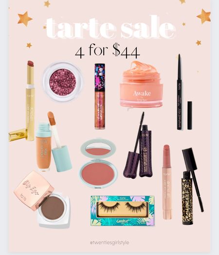 Tarte sale 4 for $44 🙌🏻🙌🏻

#LTKsalealert #LTKbeauty #LTKstyletip