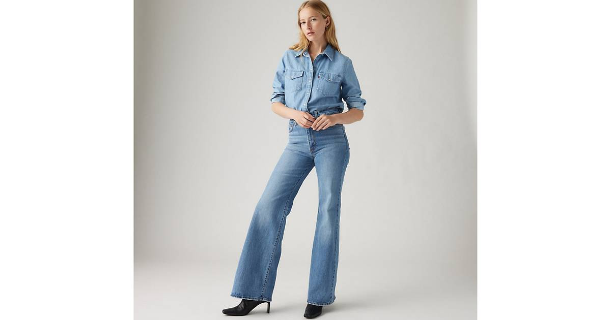 Jean Ribcage Patte D’eph - Bleu | Levi's® FR | Levi's (FR)