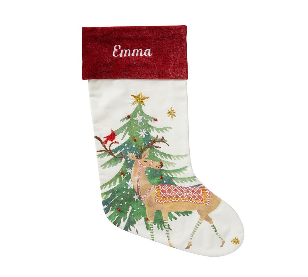 Jolly Christmas Stockings | Pottery Barn (US)