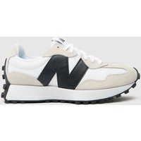New Balance 327 Trainers in White & Black | Schuh