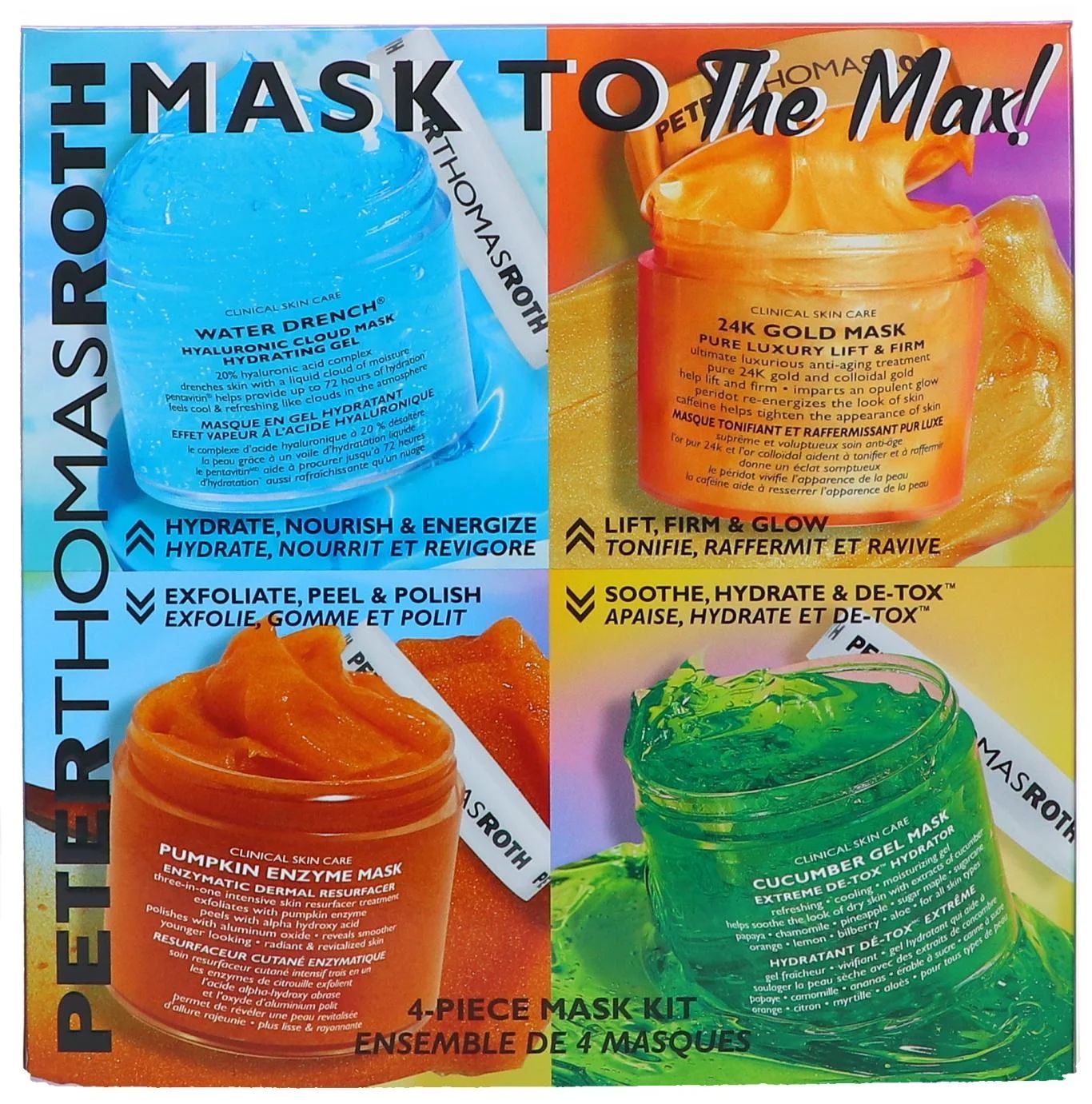 Peter Thomas Roth Mask to the Max 2.0 Kit - Walmart.com | Walmart (US)