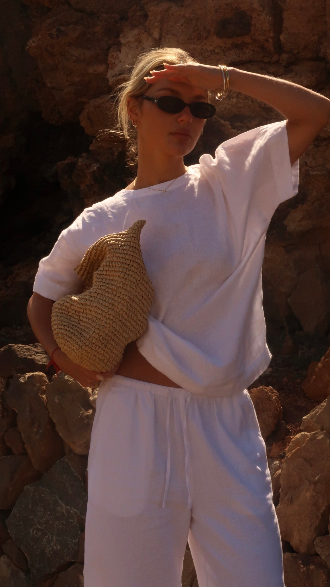 Marks and Spencer linen collection / I’m wearing size 14uk in the top and size 10uk in trousers for oversized fit - the sandals are so comfortable too!

#LTKstyletip #LTKtravel #LTKsummer