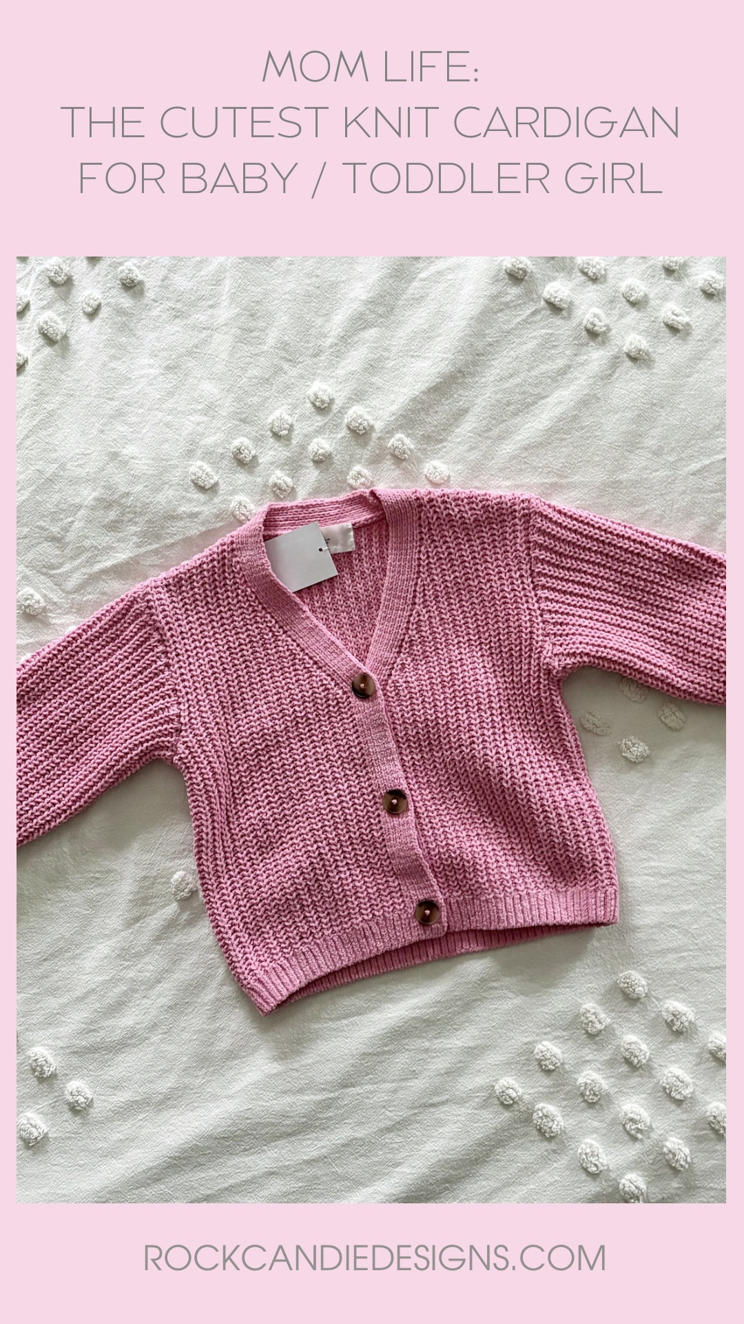 Being a girl mom is so much fun! After years of being just a boy mom, I’m finally able to pick out the cutest little pink knit cardigan sweaters for my tiny fashionista! This one is adorable and so cozy! It comes in 3 different colors and is under $25! H&M kids for the win! 

#LTKKids #LTKBaby #LTKmomlife