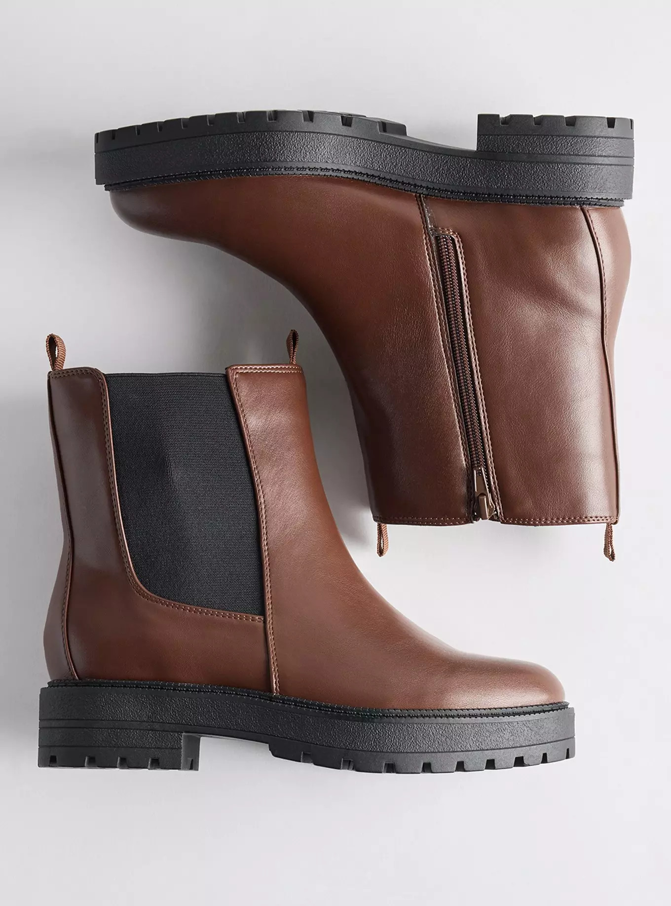 Lug Sole Chelsea Bootie (WW) | Torrid (US & Canada)
