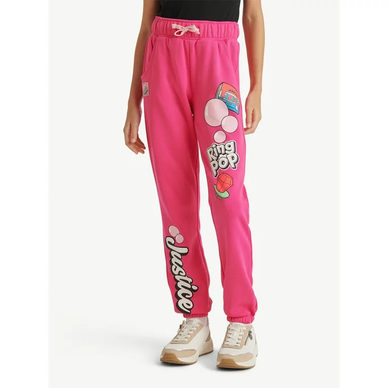 Justice Girls Ring Pop Bazooka Collab Jogger, Sizes XS-XLP | Walmart (US)