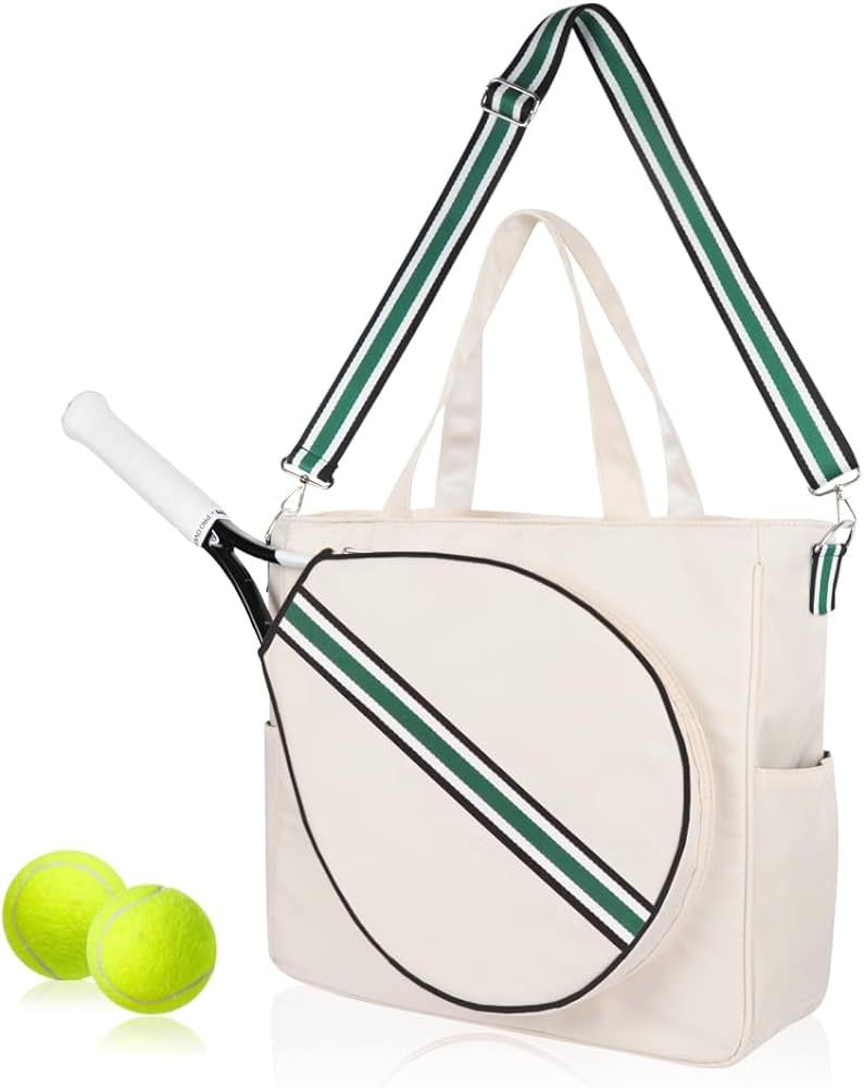 Mini Momo Tennis Bag Racket Tote Sports Racquet - Bags for Women, Unisex Badminton, Squash Case S... | Amazon (US)