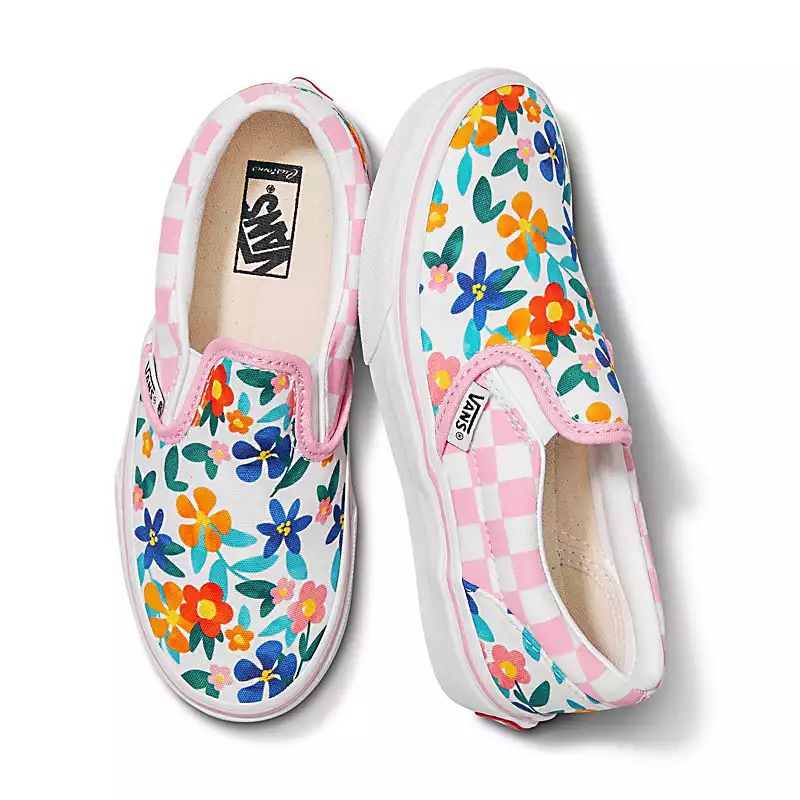 Customs Kids Painted Floral Slip-On | Vans (US)