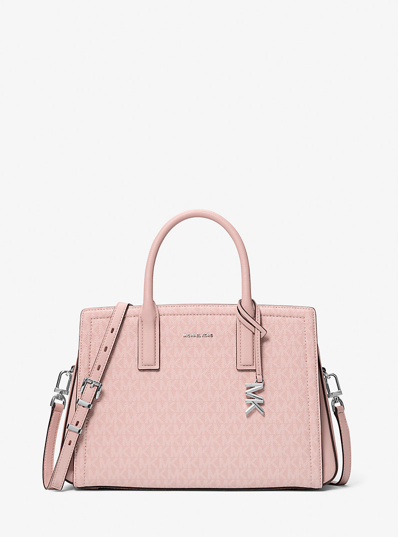 Laila Medium Signature Logo Satchel | Michael Kors US