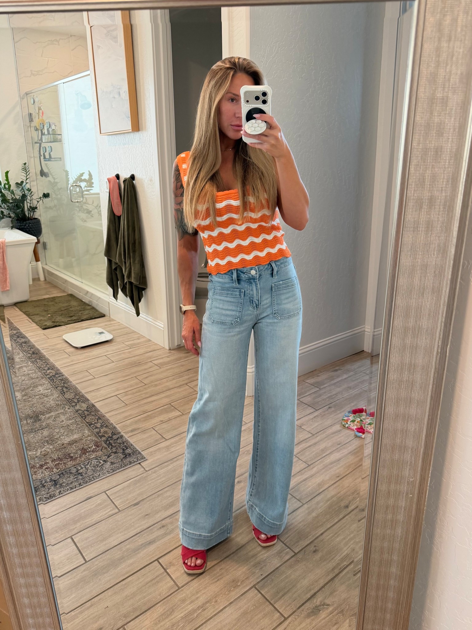 Vici summer drop, jeans, wide leg jeans, espadrilles, sandals 

#LTKMothersDay #LTKmomlife #LTKFestival