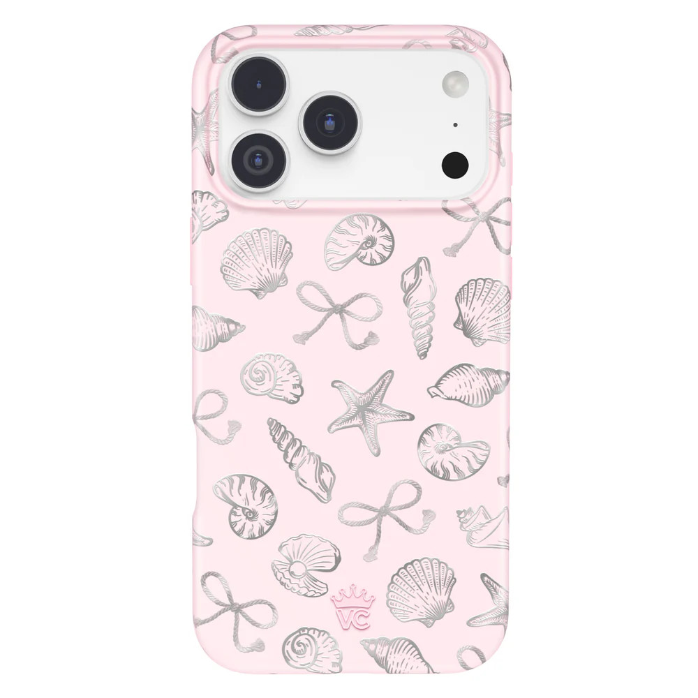 Pink Coastal Seashells iPhone Case | Velvet Caviar