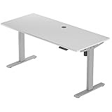 Progressive Desk Small Standing Desk 42x30, Electric Adjustable Height Stand up Home Office desks (W | Amazon (US)