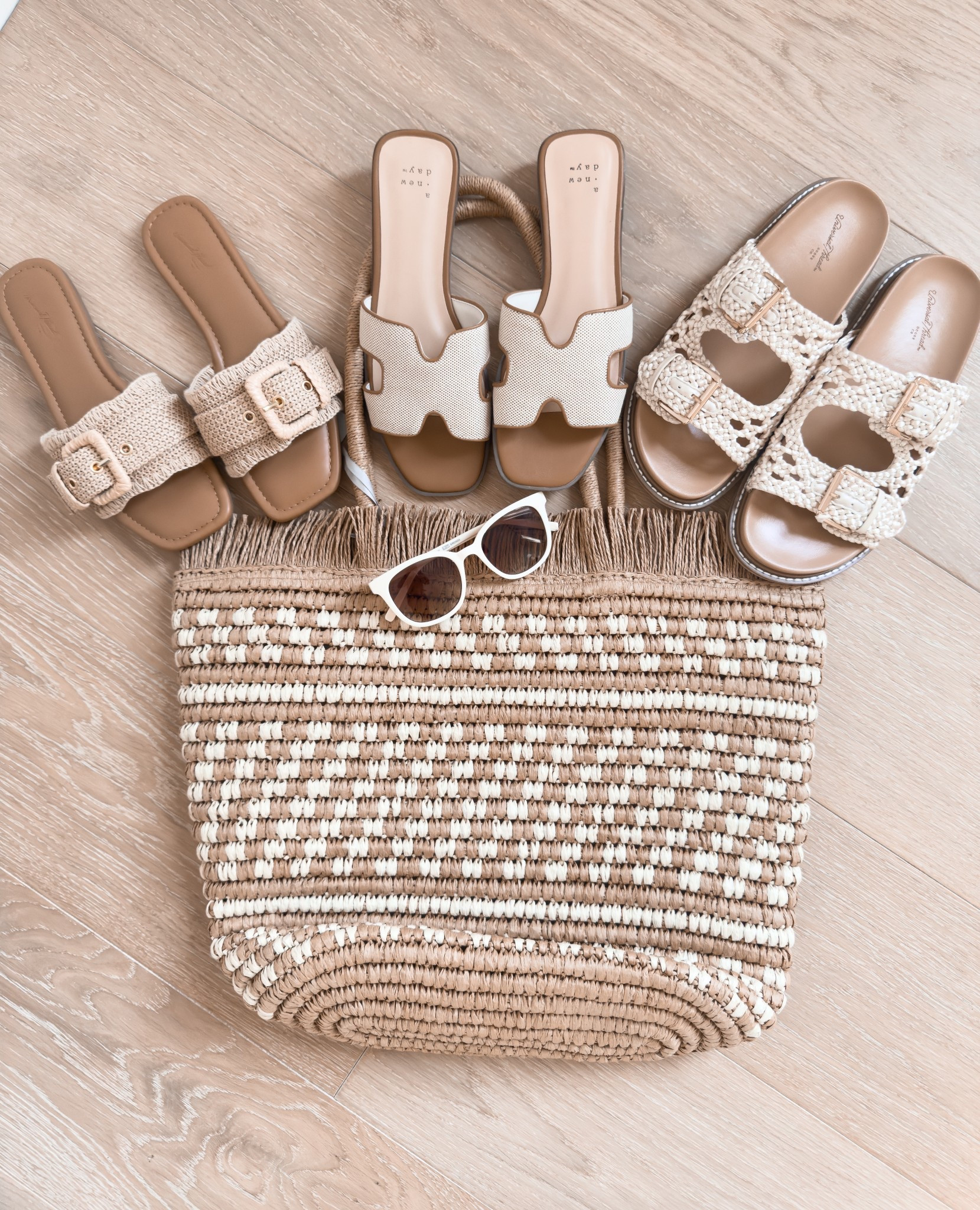 Loving that neutral summer vibe. Obsessed with the summer sandals options right now. Pairs perfect with  a good neutral beach bag!

#LTKSpringSale #LTKFindsUnder50 #LTKShoeCrush