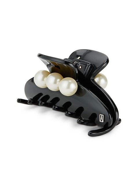 Alexandre de Paris Oversize Faux Pearl Hair Jaw Clip | Saks Fifth Avenue