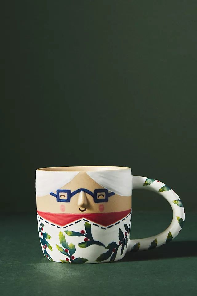 Fotini Tikkou Mrs. Claus Mug | Anthropologie (US)