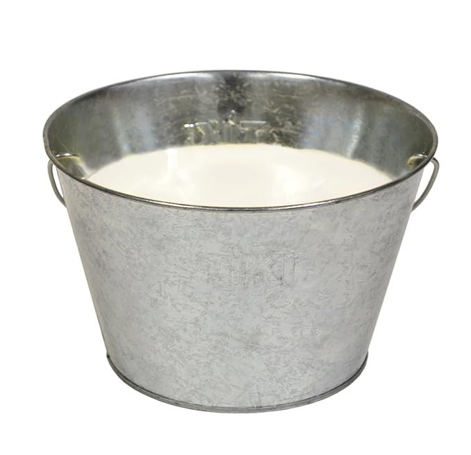 TIKI Brand Triple-Wick Galvanized Citronella Candle Bucket, 28 Ounce | Amazon (US)