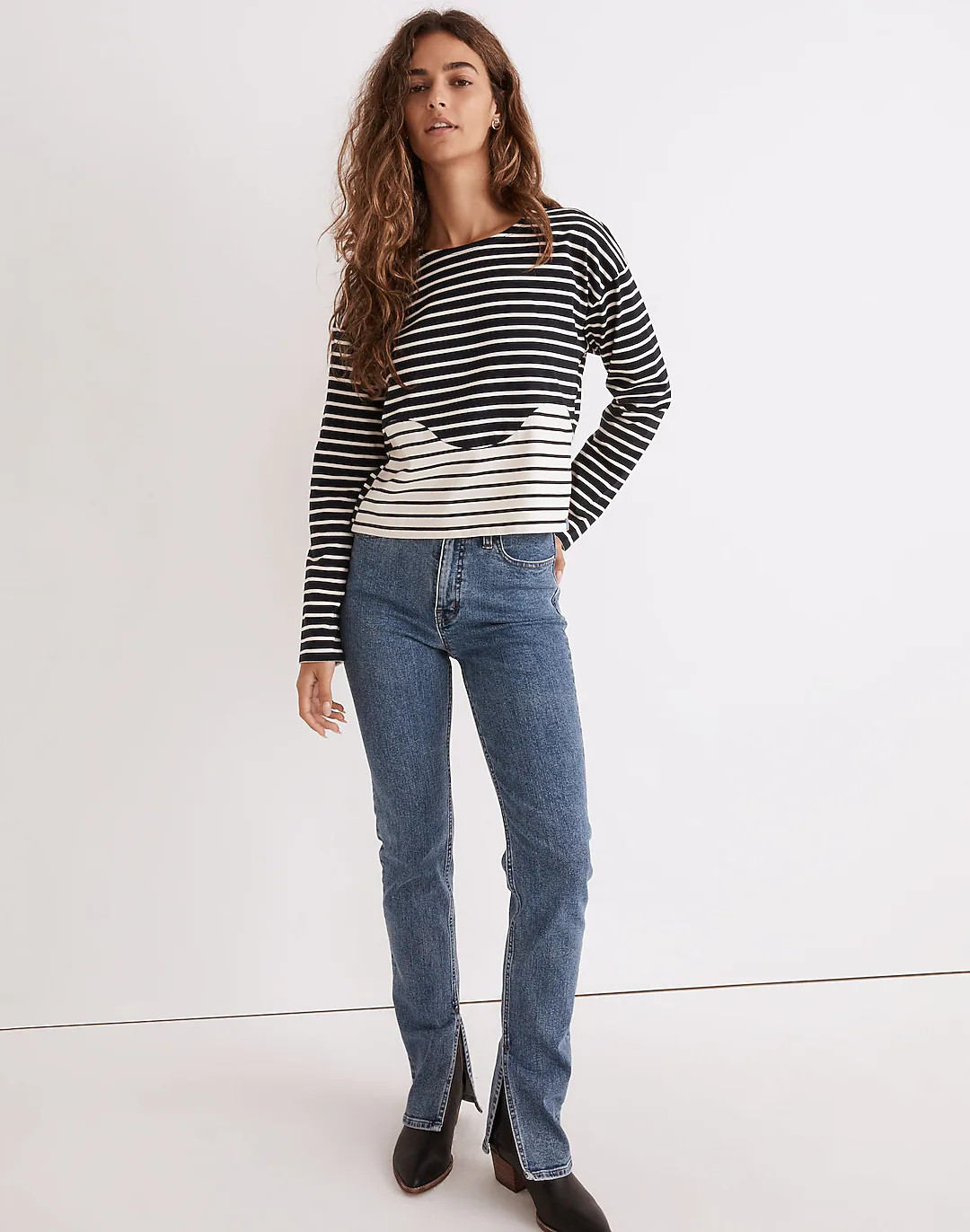 Kule Wavemade Stripe Tee | Madewell