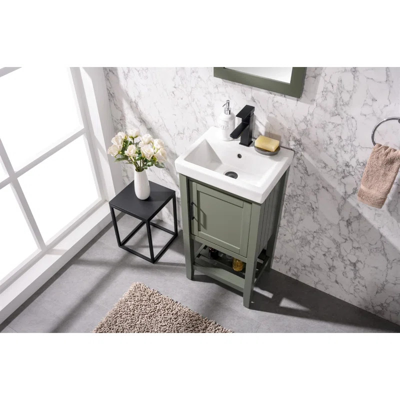 Jeannine 18" Single Bathroom Vanity | Wayfair Professional