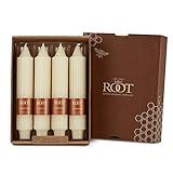 Amazon.com: Root Unscented Grecian Collenettes Dinner Candles, 7-Inch Tall, Box of 4, Ivory : Hom... | Amazon (US)