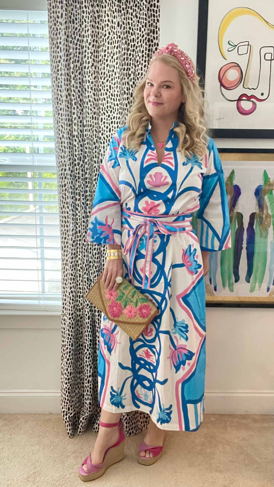 OOTD with the prettiest belt to give you a cinched waist!