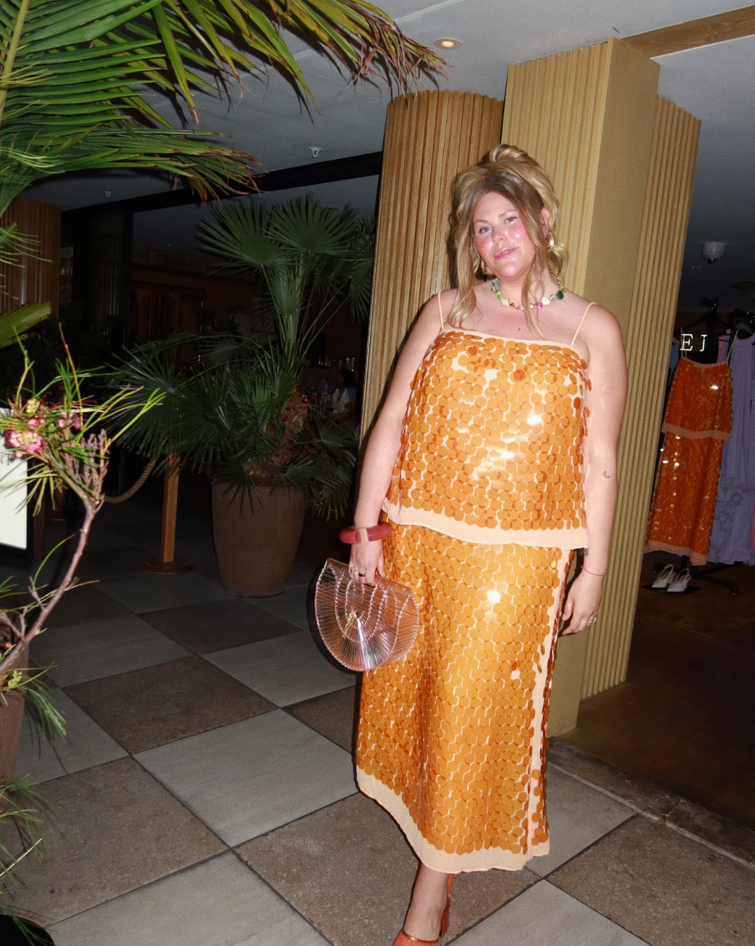 The most fun shimmery orange sequin dress for spring! Wearing size 16

#LTKMidsize #LTKPlusSize #LTKSeasonal