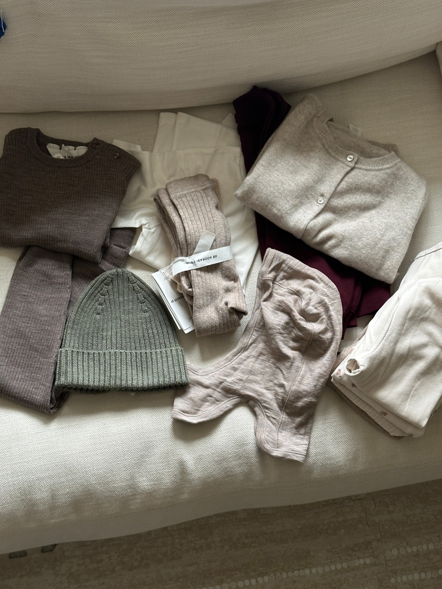 Toddler and baby layering basics! All wool and cotton ☁️🧸 on sale today!! Up to 40% off sitewide 

#LTKSaleAlert #LTKFamily #LTKKids