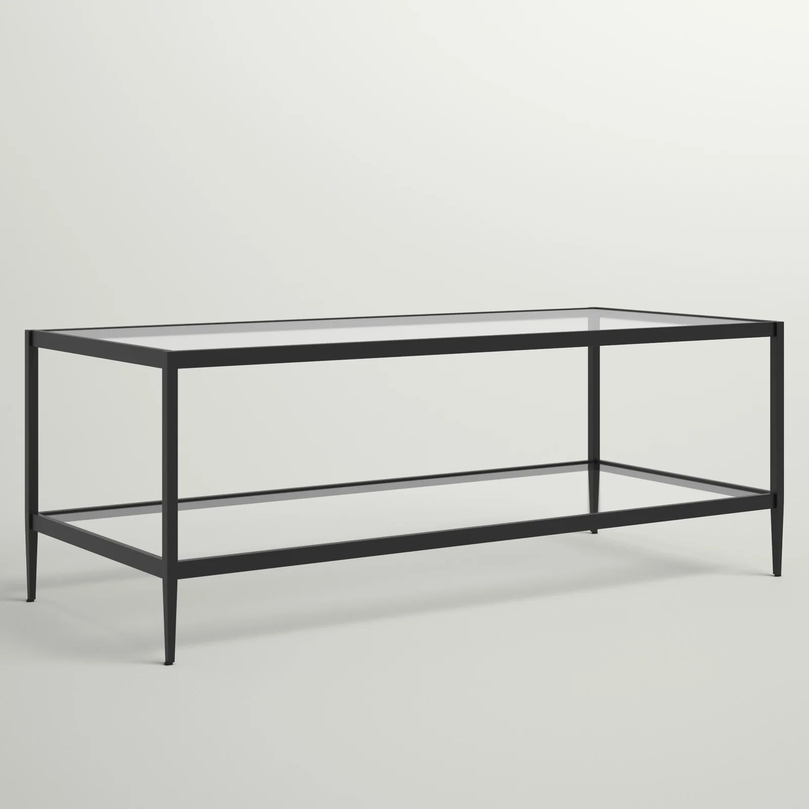 Montclair 4 Legs Coffee Table with Storage | Wayfair North America