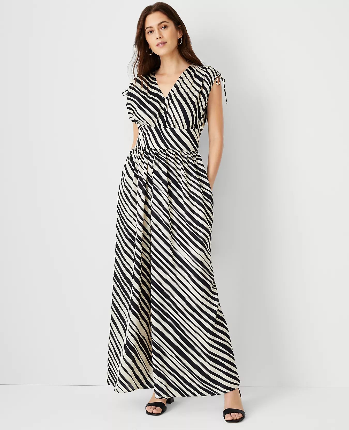 Zebra Stripe Jumpsuit | Ann Taylor | Ann Taylor (US)